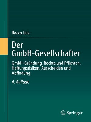 cover image of Der GmbH-Gesellschafter